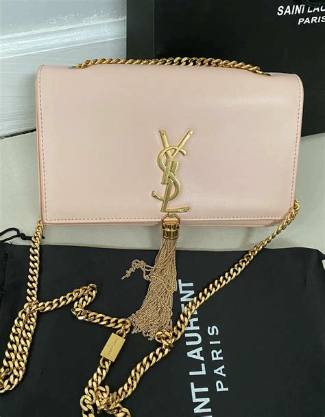 ysl light pink bag|ysl pink shoulder bag.